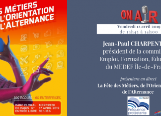 Fête des Métiers | Jean-Paul Charpentier sur Fréquence Protestante