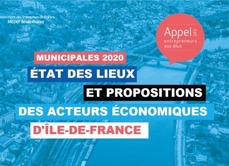 #Municipales2020 : Appel des entrepreneurs franciliens aux futurs élus !