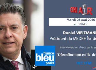 Déconfinement en Île-de-France | Daniel Weizmann sur France Bleu