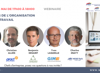 WEBINAIRE | Les clés de l’organisation du télétravail – 26 mai 2020