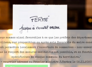 Reconfinement : Le Conseil régional, l’AMIF et les acteurs économiques d’Île-de-France se mobilisent pour soutenir les commerces « non-essentiels »