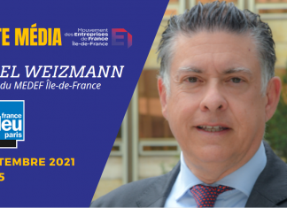Télétravail en Île-de-France | Daniel Weizmann sur France Bleu Paris – mercredi 01 septembre à 07h15