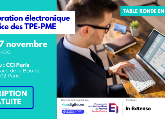 TABLE RONDE | La facturation électronique au service des TPE-PME – 7 novembre 2023 à 9h00