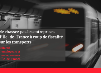Ne chassez pas les entreprises d’Île-de-France à coup de fiscalité sur les transports !