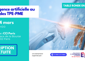 TABLE RONDE | L’intelligence artificielle au service des TPE-PME – 14 mars à 09h00