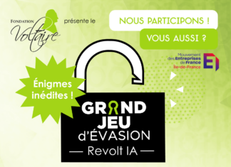 Grand jeu d’évasion Revolt-IA le 21 mars : défiez les professionnels de France !