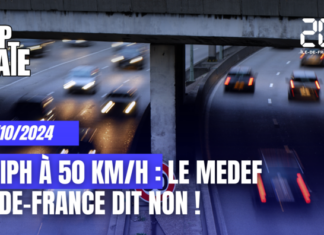 Périphérique à 50 km/h : Le MEDEF Île-de-France dit non