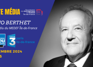 Bruno Berthet sur France Bleu et France 3 Paris IDF – 17 décembre à 08h15