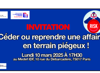 Conférence débat | Céder ou reprendre une affaire en terrain piégeux